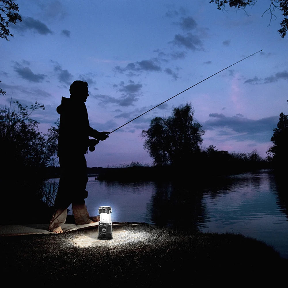 🔥Versatile solar-powered camping lantern🔥