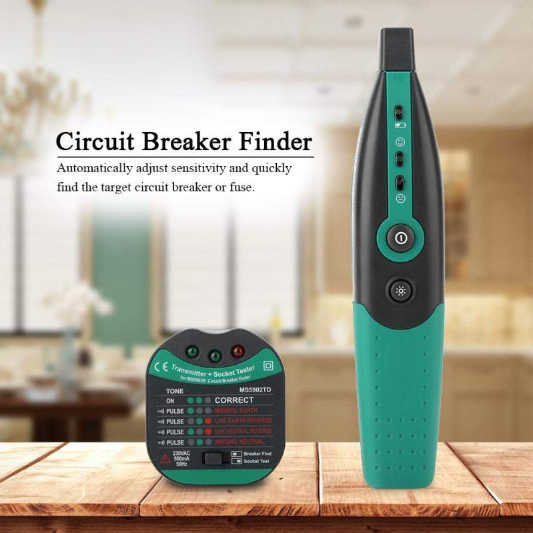 Automatic circuit breaker detector