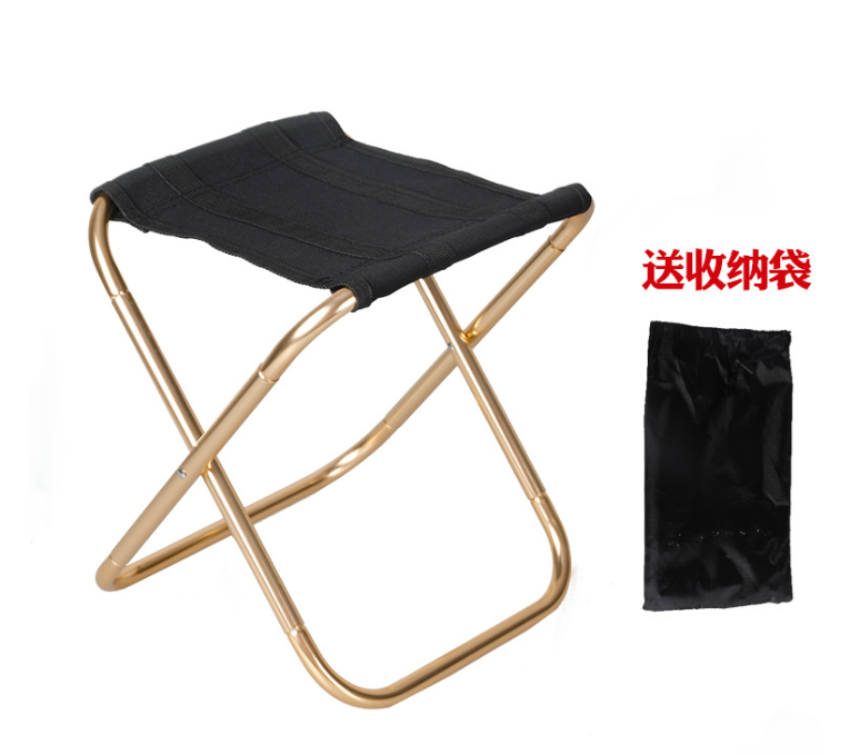 Outdoor Folding Chair, Portable Small Bench, Fishing Picnic Chair, Hand Bag Stool, Mini Train Amping Horse Stool