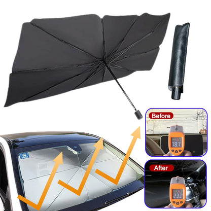 🔥😍😍Foldable Car Windshield Umbrella🎉🎉🎉