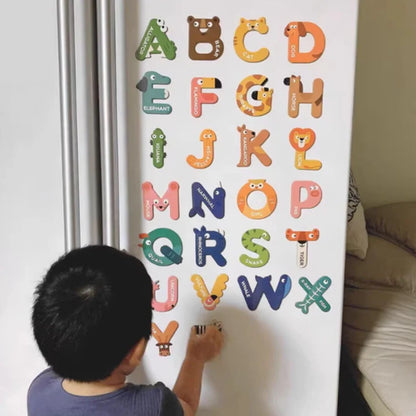 🎁Animal-shaped Magnetic Alphabet-🔥