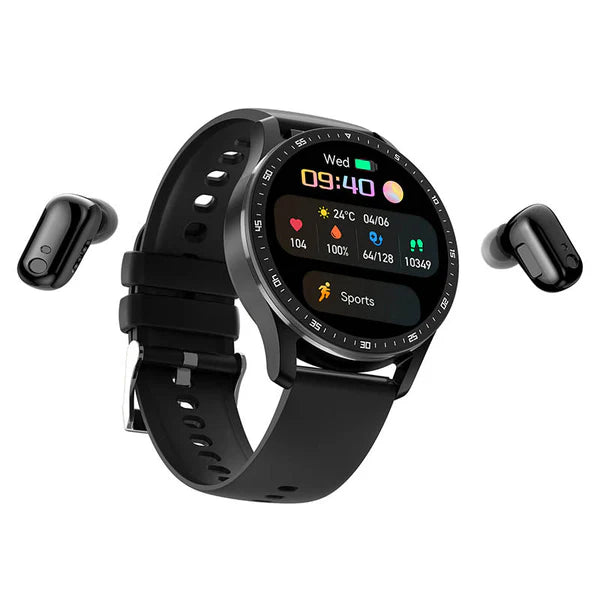 ✨2024 New Technology -2 IN 1 SMARTWATCH WITH EARPHONES