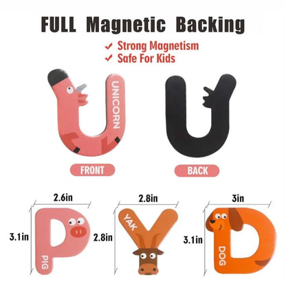 🎁Animal-shaped Magnetic Alphabet-🔥