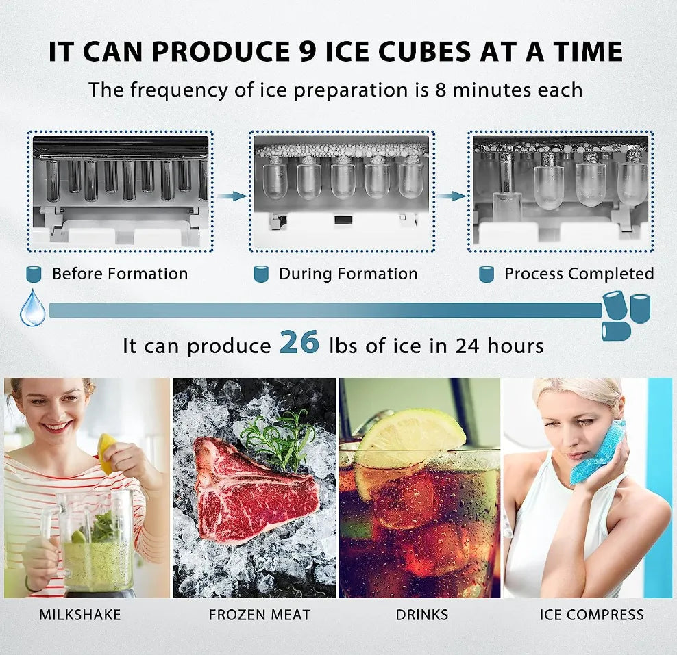 Intelligent automatic ice maker