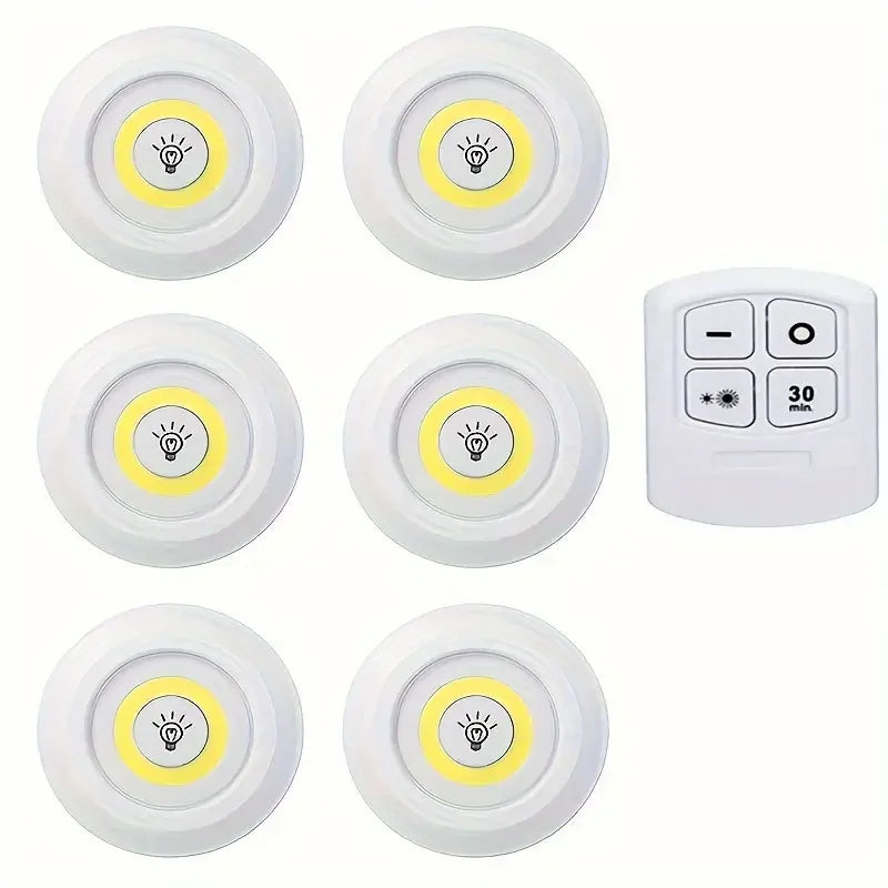 MJAA™-Smart Wireless LED Under-Cabinet Lights COB Night Light With Remote Control