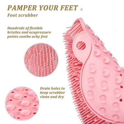 🔥Shower Foot and Back Scrubber Massage Pad