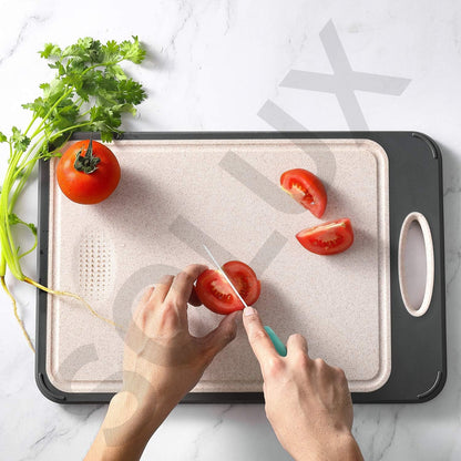 Double-sided 304 stainless steel cutting board