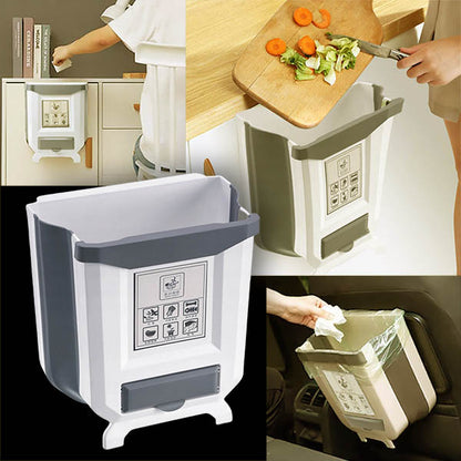 Folding kitchen basket