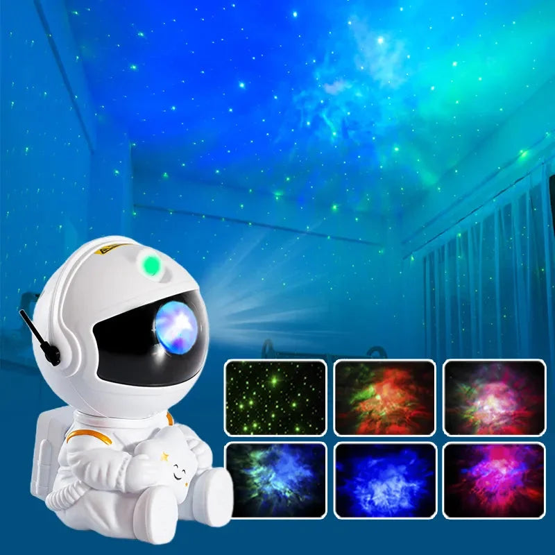 ✨Galaxy Star Projector LED Astronaut Porjector Lamp