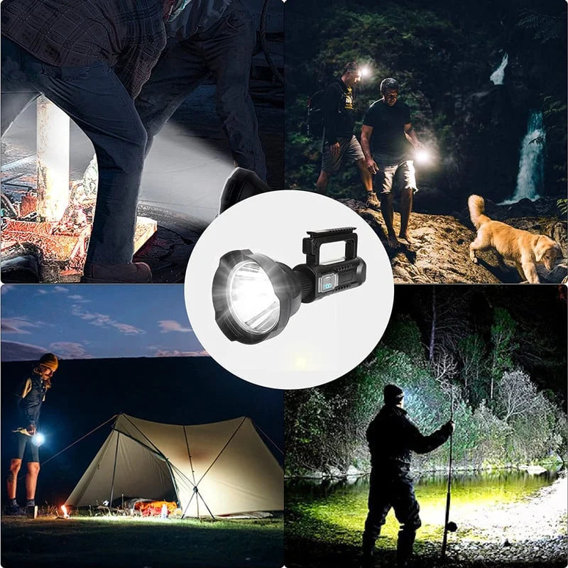 Rechargeable Handheld Spotlight Flashlight