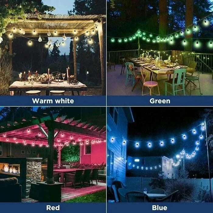 🔥SOLAR POWERED LED OUTDOOR STRING LIGHTS