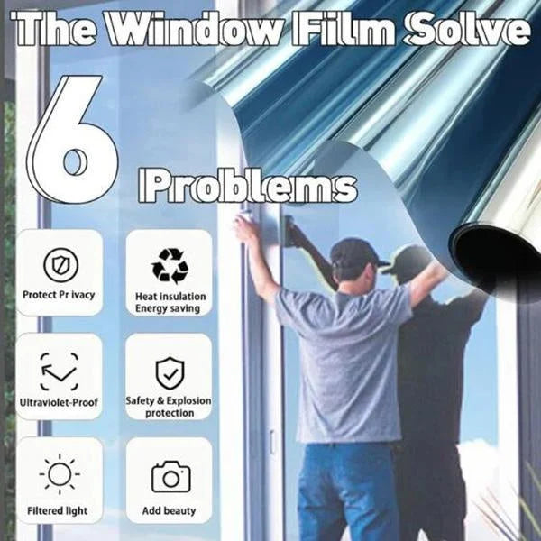 Multifunctional Window Sun Protection and Privacy Film One-way Perspective Insulation Film