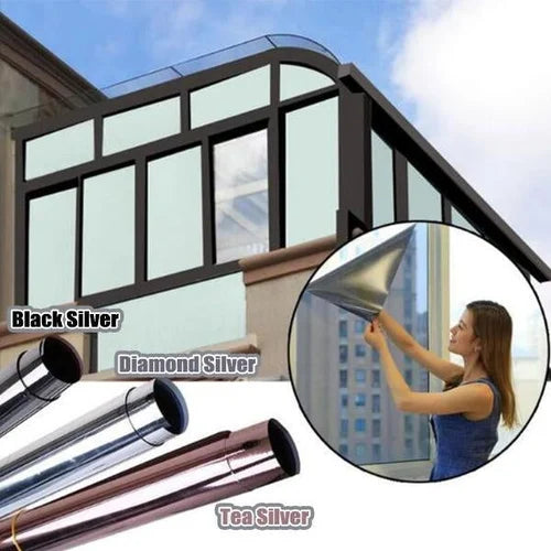 Multifunctional Window Sun Protection and Privacy Film One-way Perspective Insulation Film