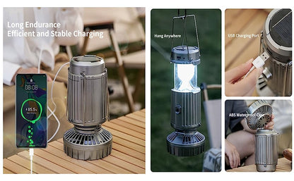 🔥Versatile solar-powered camping lantern🔥