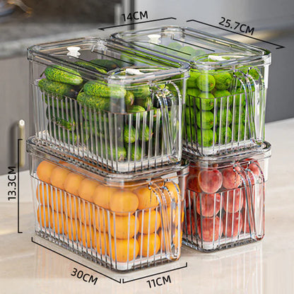 [Practical Gift] Refrigerator Storage Food Container