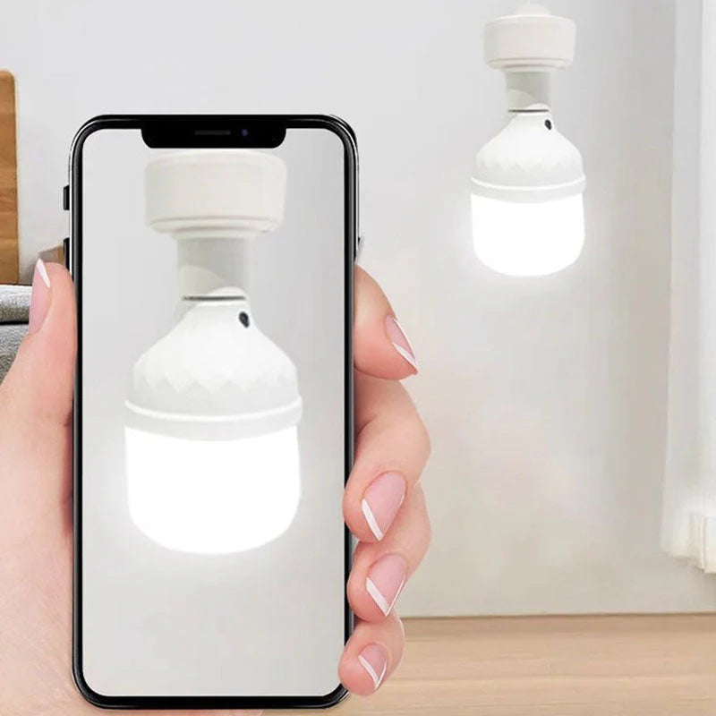 💡E27 Motion Sensor Light Socket - ✨Make regular light bulbs smart too!