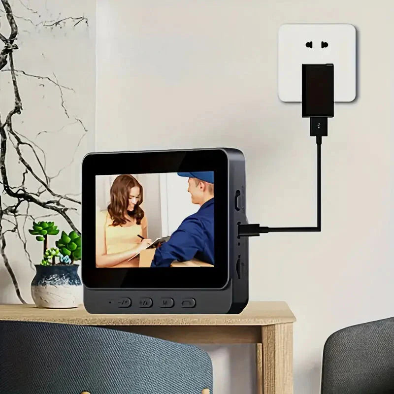 Sonnette vidéo sans fil avec moniteur