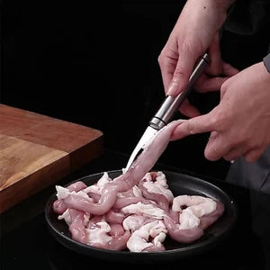 🔥 5 in 1 multifunctional shrimp line fish maw knife