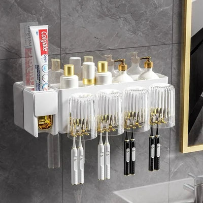 Wall-Mounted Toothbrush Holder