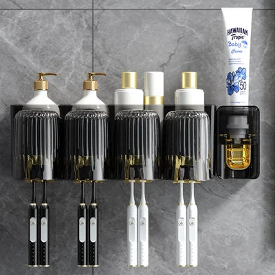 Wall-Mounted Toothbrush Holder