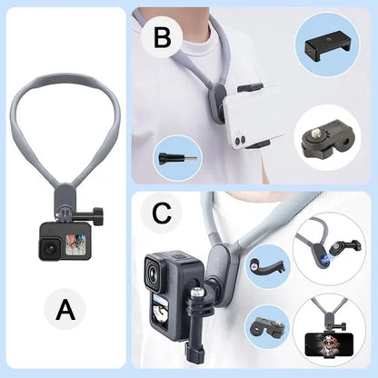 U-shape Neck Holder Mount for Sports Camera