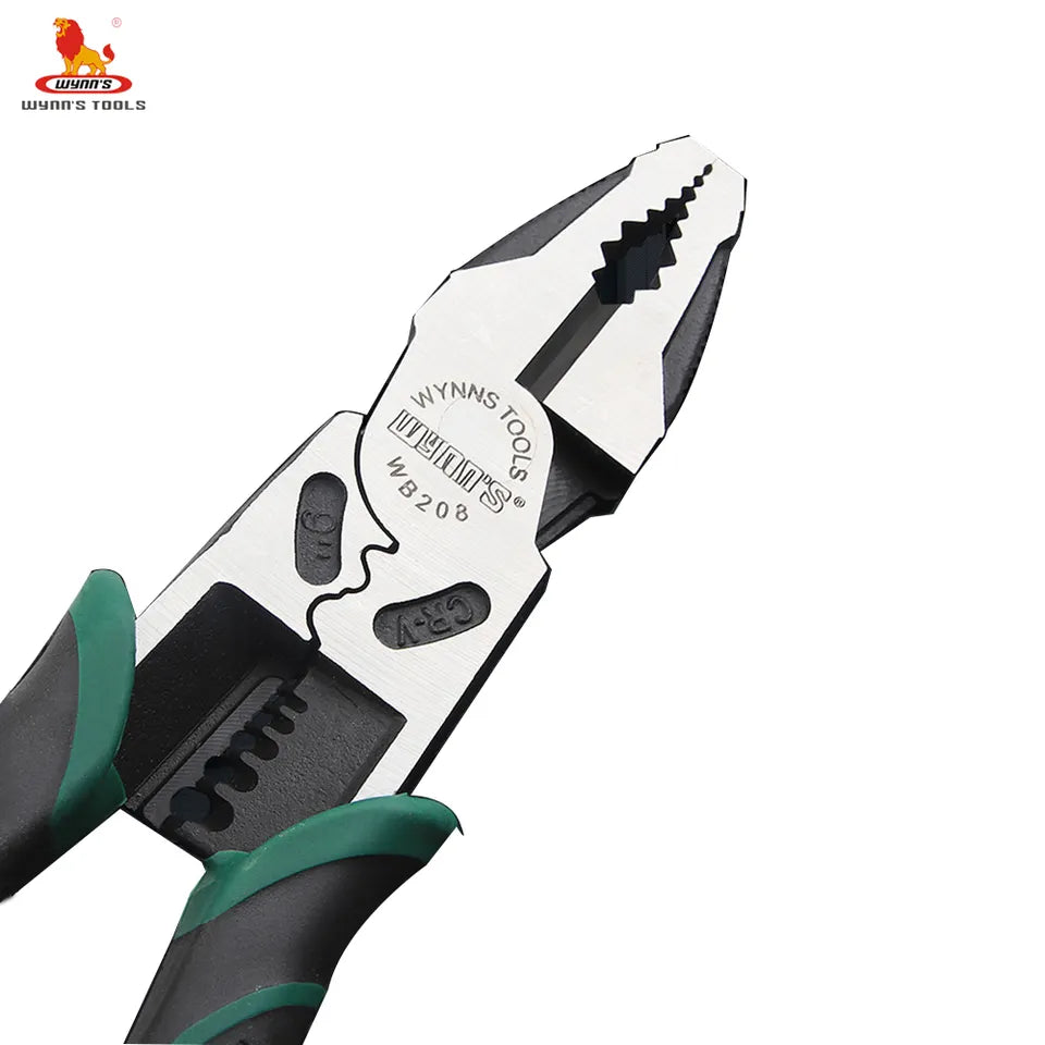 Labor-saving, industrial-grade multi-function wire pliers