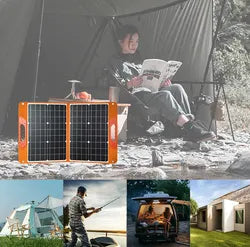 Outdoor Power Maker Portable Solar Panel 60w Mono ETFE Foldable Photovoltaic Solar Panel 60 watt