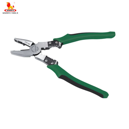 Labor-saving, industrial-grade multi-function wire pliers