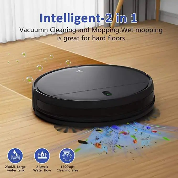 ONSON Robot Vacuum Cleaner Floor Cleaning Sweeping Mop