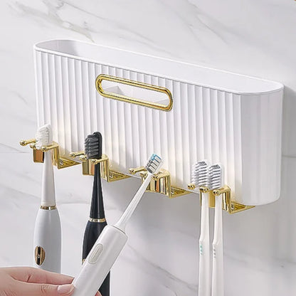 Wall-Mounted Toothbrush Holder